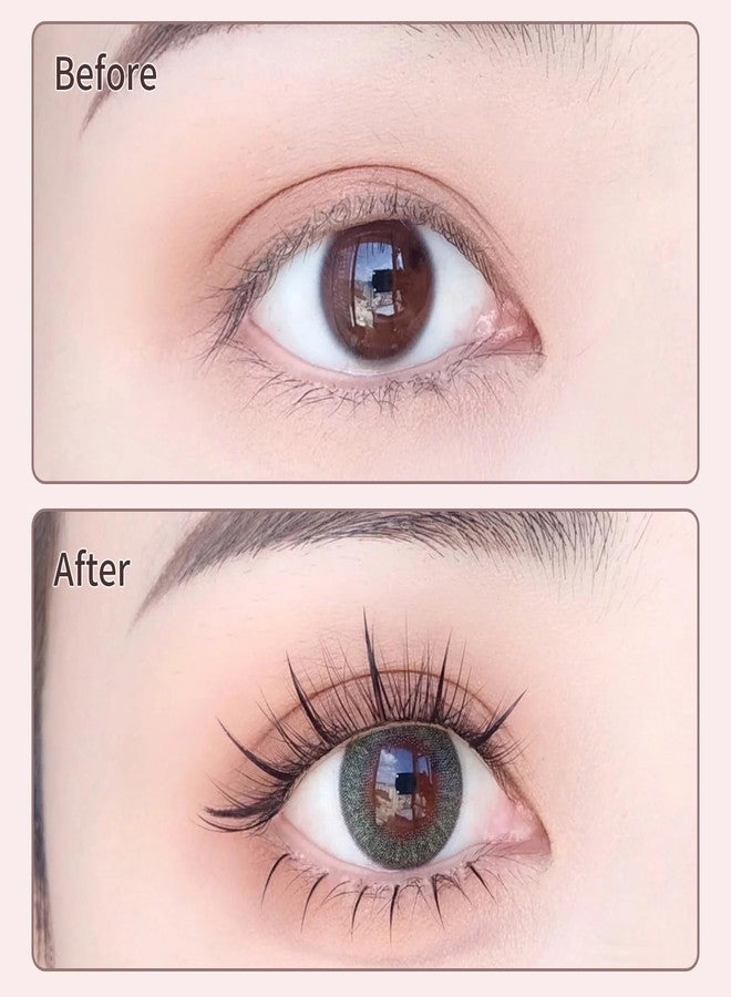 MSQ False Eyelashes Multipack Faux 3D Mink Lashes Natural Look Includes 4 Assorted Lengths Wisps 135pcs Lash Clusters Reusable Strip Lashes, Contact Lens Friendly, Easy to Apply - Image 3