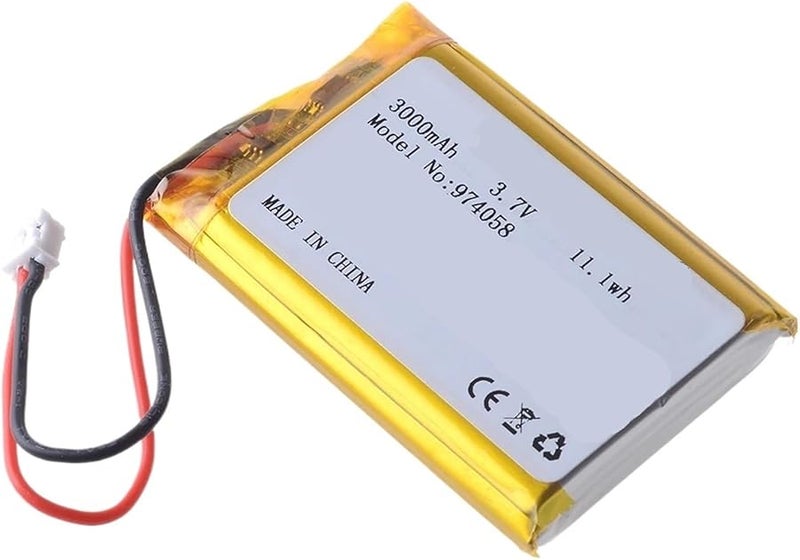 974058 1 25 2p 3 7V 3000mAh بطارية قابلة لإعادة الشحن - Image 1