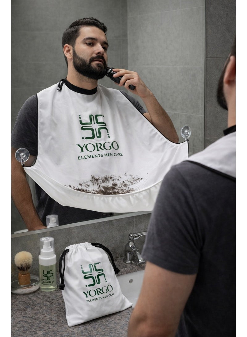 يورجو للعنايه الشخصيه بالرجال يورجو مريله لحلاقه الذقن - Image 2