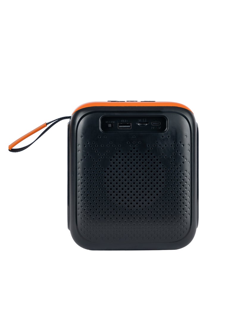 Portable TWS System 1500mAh Battery Wireless Speaker With Mobile Phone Stand