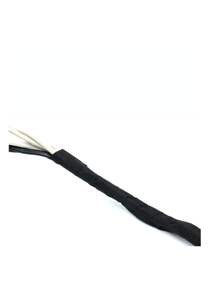 6 Rolls 300 Feet Electrical Fabric Tape,Automobile Wiring Harness Friction Tape, Width 1 - Image 5