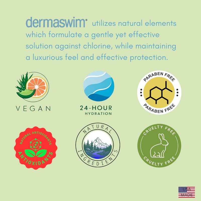 DermaSwim Pre-Swimming Lotion - 8 Ounce Tube for Skin Protection - Image 5