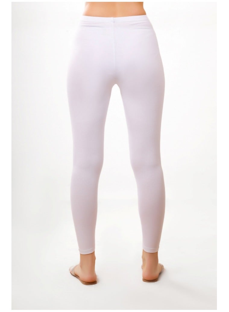 Selina Wear Women's Cotton Legging – Stretch Leggings For Women Comfortable Stylish Tights Yoga Pants Gym Wear Workout Leggings High Waist Soft Slim Fit Daily Wear Activewear Ladies Fitness Leggings - Image 4