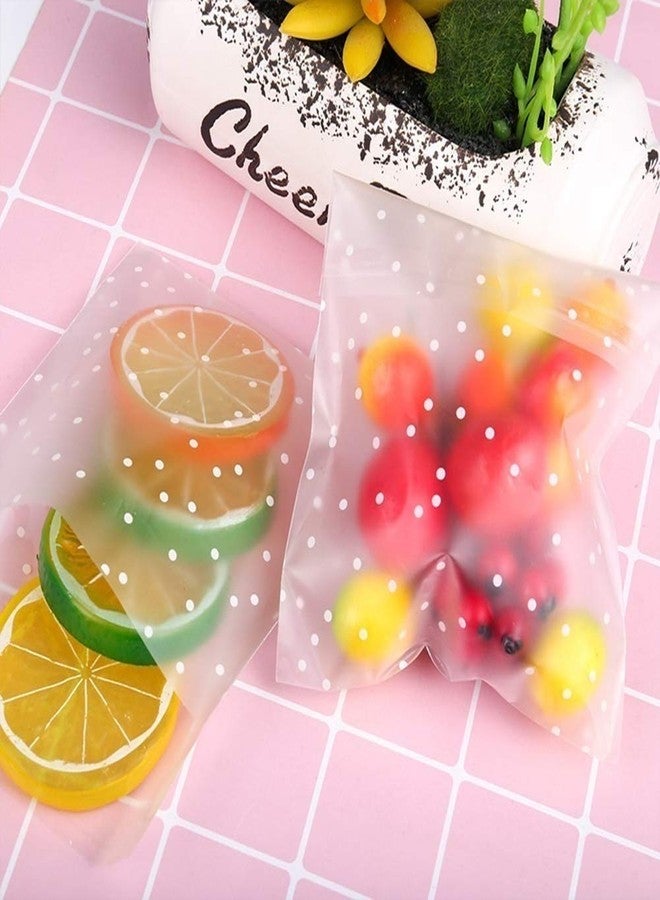 Searik Self Adhesive Cookie Cellophane Treat Bags with Seal 4x4 Inches, 4 Mils Self Sealing Resealable Plastic Packaging Bags with Thank You Labels for Gift Giving Party Favor Bakery Candy Chocolate 100 Pcs - Image 4