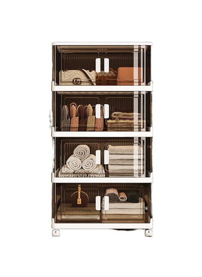 ATM Stylish 4-Drawer Storage Organizer - 60X34.5X120 CM  - Image 1
