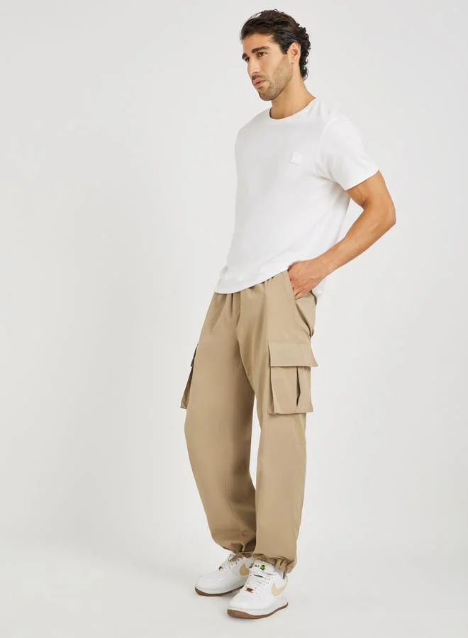 Styli Styli Oversized Cargo Pocket Open Hem Joggers