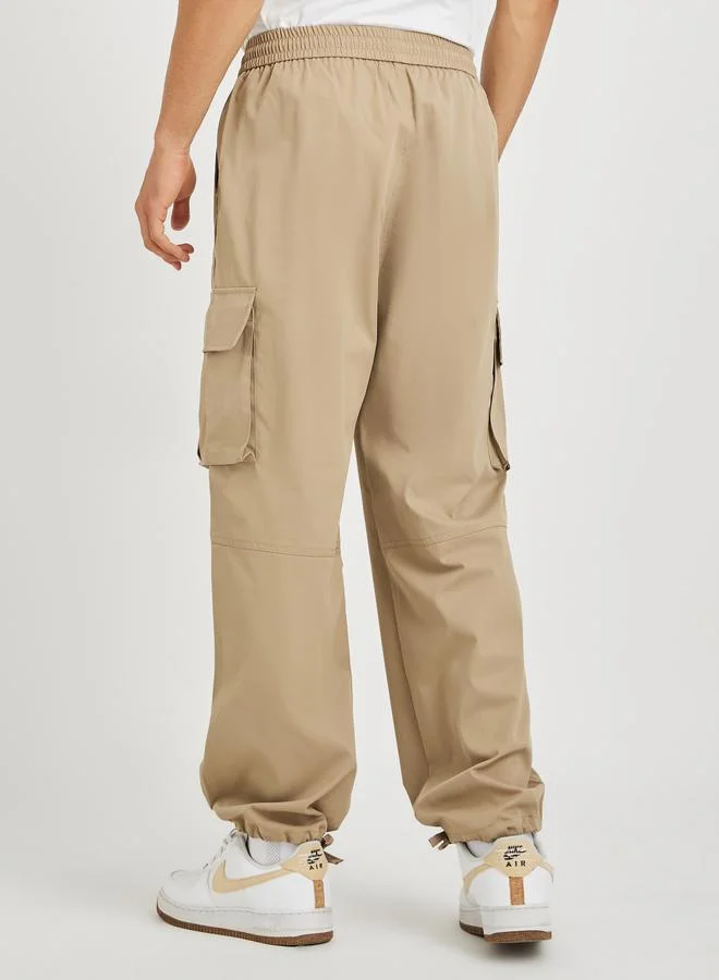 Styli Styli Oversized Cargo Pocket Open Hem Joggers