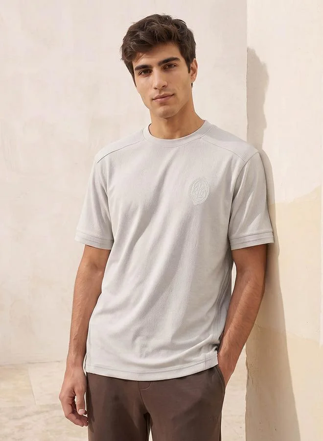Kappa Kappa Crew Neck Short Sleeves Panelled T-shirt