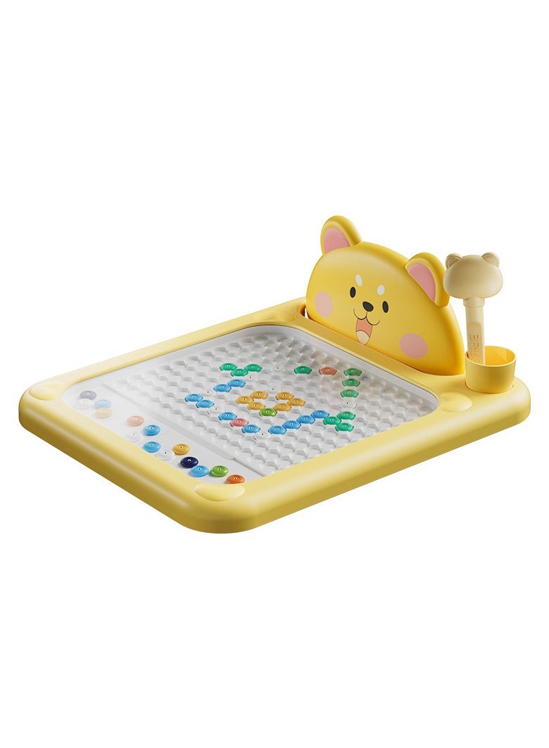 HALAMODO Magnetic Pen Drawing Board for Kids, Pen Control Training Toy, Educational & Intellectual Early Learning Toy, Fun Finger Exercise Toy for Toddlers, Perfect Gift for Preschools & Institutions