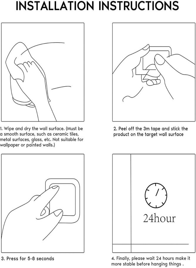 AMERTEER Paper Towel Holder Under Cabinet Mount – Space-Saving Stainless Steel Holder for Kitchen, Bathroom and More - Image 2