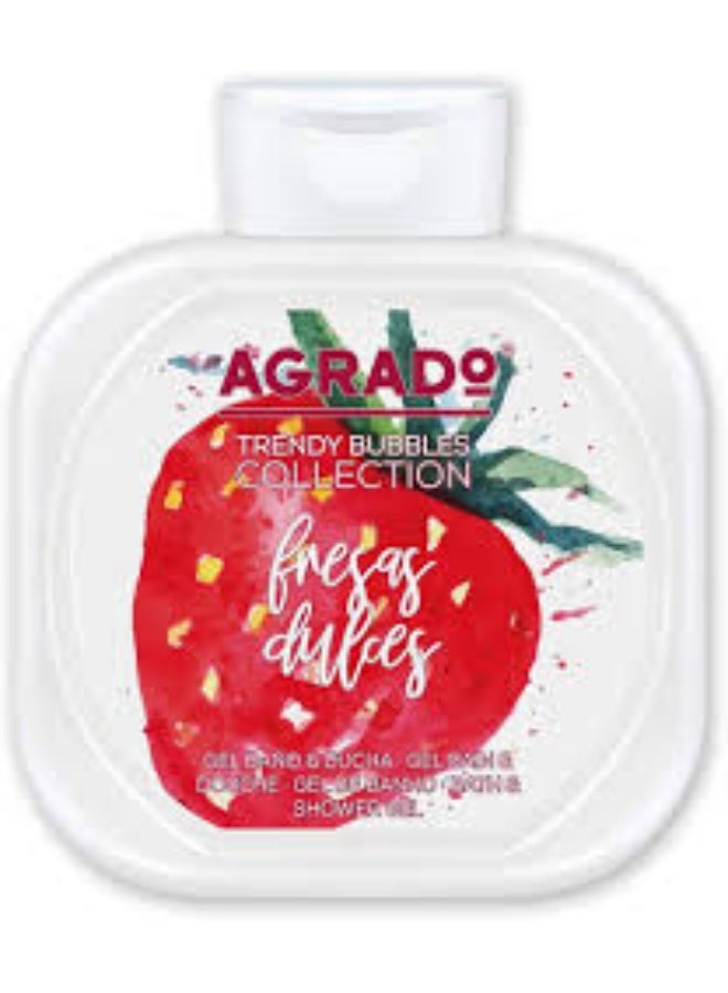 Agrado Sweet Strawberries Bath and Shower Gel 750 ml
