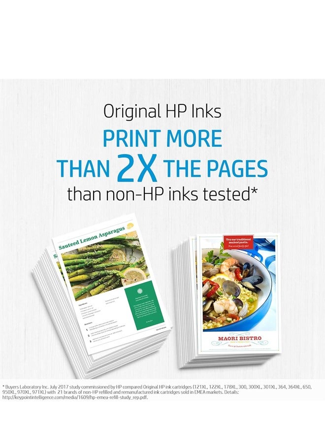 HP Original 653 2 One-color Advantage Ink Cartridge -3 Pack Black,Cyan,Magenta,Yellow - Image 3