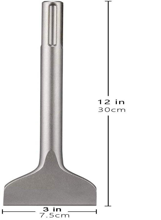 Firecore FS18626 3-in Wide SDS Max Scaling Chisel, Compatible with SDS Max Hammers (3" X 12") - Image 5