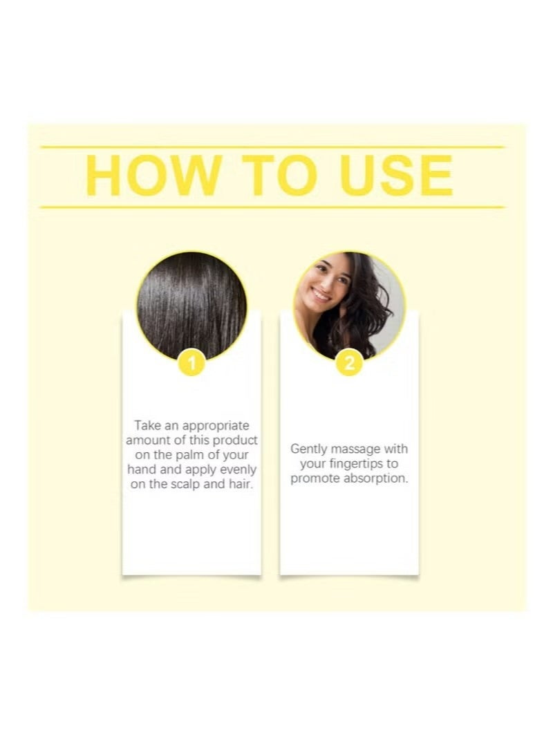 HOEGOA Hair Oil,Nourishing hair care essential oil, Hair Perfector Repairing Treatment，soft and shiny hair, strong and moisturizing hair, gentle care essence Strengthen Hair | Men and Women(50ml) - Image 4