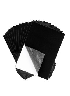 Generic Adhesive Black Felt Sheets for Jewelry Box and Drawer Liner Art and Craft Making 10 Pack  - Image 1