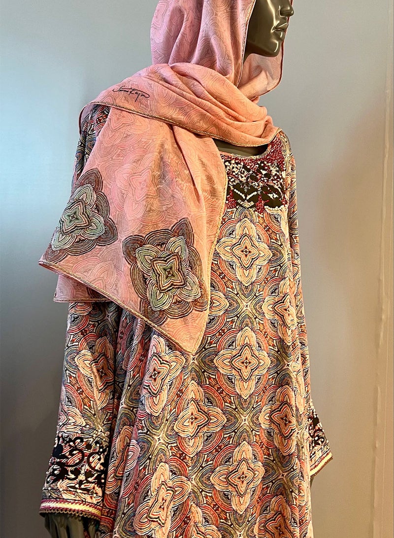 Sana'a Kayum Jalabiya Dress with Sheila Set - Image 1