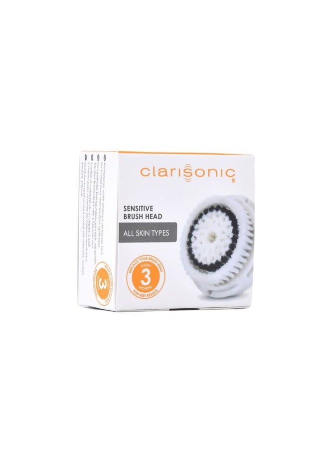 Clarisonic رأس فرشاة تنظيف الوجه الحساسة البديل | متوافق مع ميا 1، ميا 2، ميا فيت، ألفا فيت، سمارت بروفايل أبليفت وألفا فيت إكس | عبوة 2 (2 قطعة) - Image 2