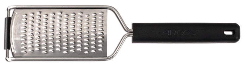 ARCOS Cheese Grater 5 Inch Stainless Steel Blade 130 mm Polypropylene Black Handle Series Professional Gadgets
