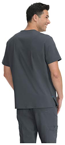 KOI Basics for Men 668 Bryan Top (Charcoal, X-Large) - Image 2