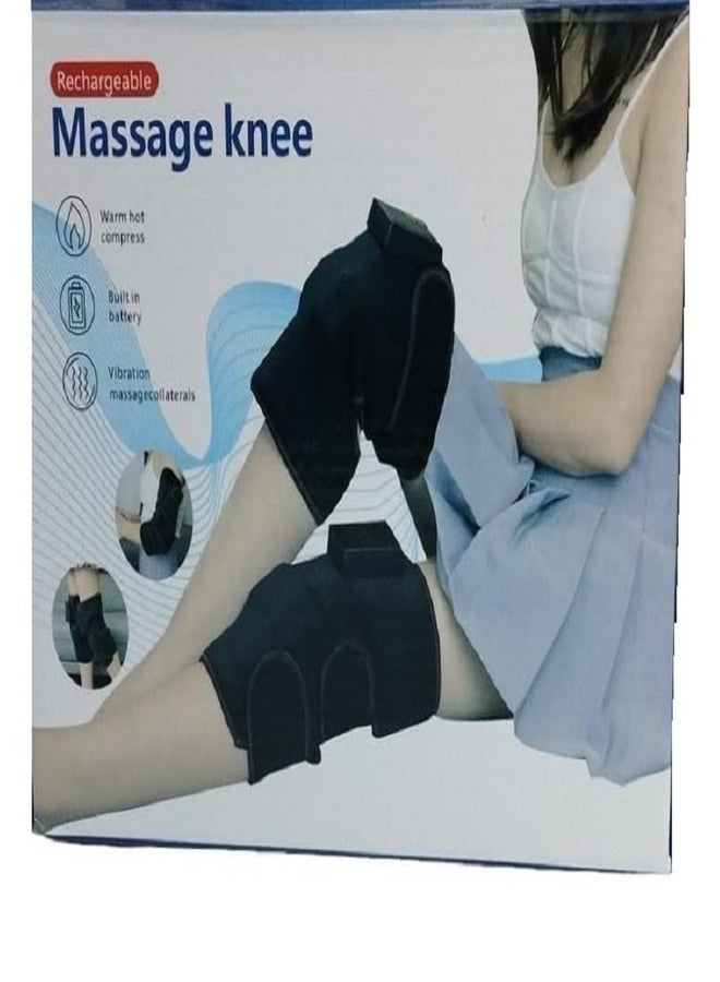 Generic Knee Massager Temperature Control for Arthritis Pain Relief for Knee,Shoulder,Arms Therapy for Women/Men Knee Massager for Joint Pain Relief Belt Electric Massage Machine Pad  - Image 1