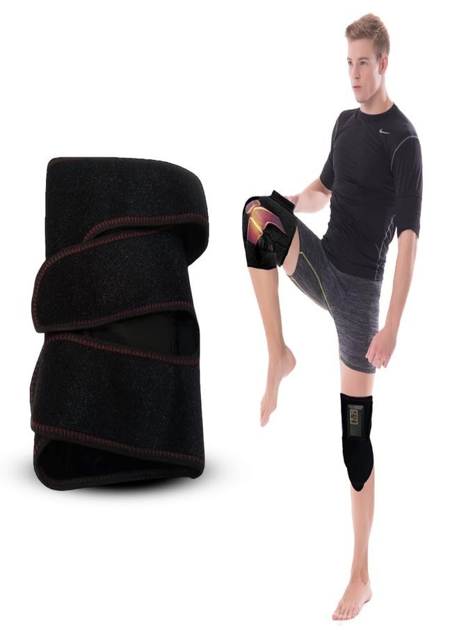 Generic Knee Massager Temperature Control for Arthritis Pain Relief for Knee,Shoulder,Arms Therapy for Women/Men Knee Massager for Joint Pain Relief Belt Electric Massage Machine Pad  - Image 2