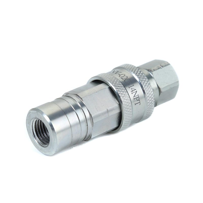 YESAY Hydraulic Quick Connect Coupler AM102487 AM102420 14 NPT Thread Compatible with John Deere 1023E 1026R 2320 1450 1550 1570 1585 410 419 420 430 460 510 512 - Image 2