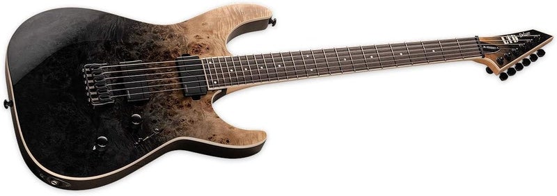 ESP جيتار كهربائي 6 أوتار أسود متدرج يمين LM1000HTBPBLKFD - Image 3