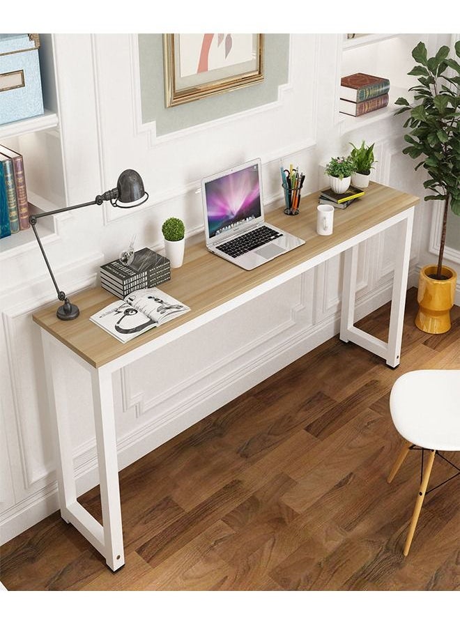 Multipurpose Modern Luxury Living Room Narrow Side View Table Console Table Entryway Table Computer Desk Laptop Table for Home and Office 100x30x73 cm