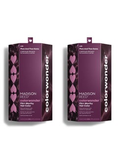 Madison Reed Madison Reed colorwonder Demi-Permanent Hair Color, Effortless At-Home Hair Dye, Ammonia-Free, Cruelty-Free, Plum And Then Some (4VR Darkest Plum), Pack of 2 