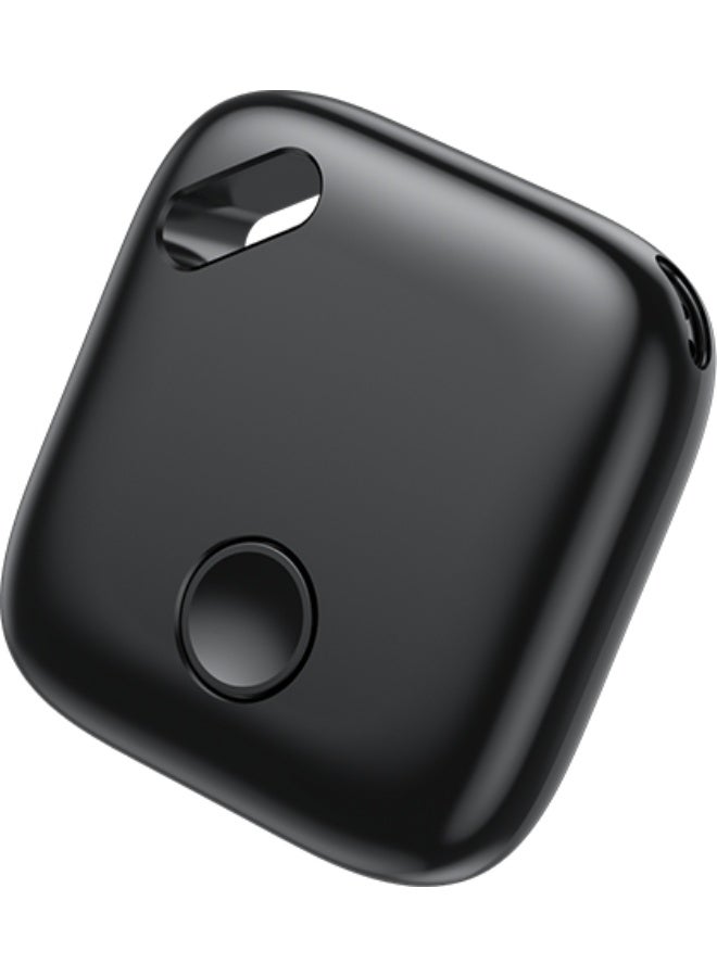 Compatible with Iphone, Long Lasting Anti-Loss Bluetooth Tracker, Global Position Locator, IPX5 Waterproof Item Tag for Keys, Travel Luggage, Stroller, Pet Collar, Kids & Elderly Safety Tracking, Black, Single Pack - Image 1