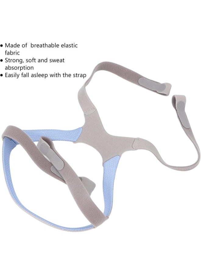 klarako - Replacement Nasal Mask Strap for Mirage FX, Replacement Universal Nasal Guard Headgear Elastic Fabric Strap Breathing Machine Accessory for Mirage FX - Image 1