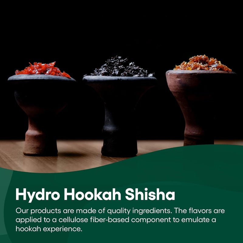 Hydro Hookah Flavors, Nicotine-Free - Signature Hookah Flavor Blends, Delicious Shisha Hookah Flavors Nicotine Free and Tobacco Free, Alternative to Hookah Tobacco, 250g [Grape Mint] - Image 2