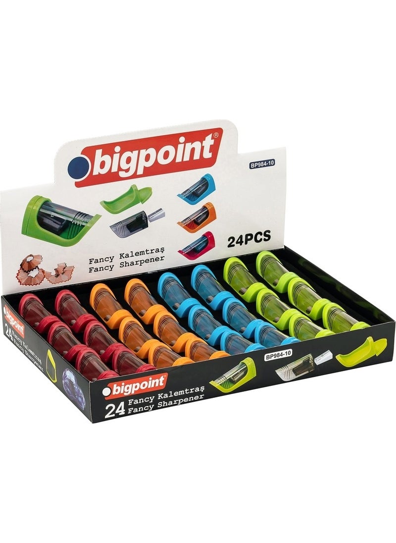 Bigpoint Pencil Sharpener Fancy 24 Piece Box  - Image 2
