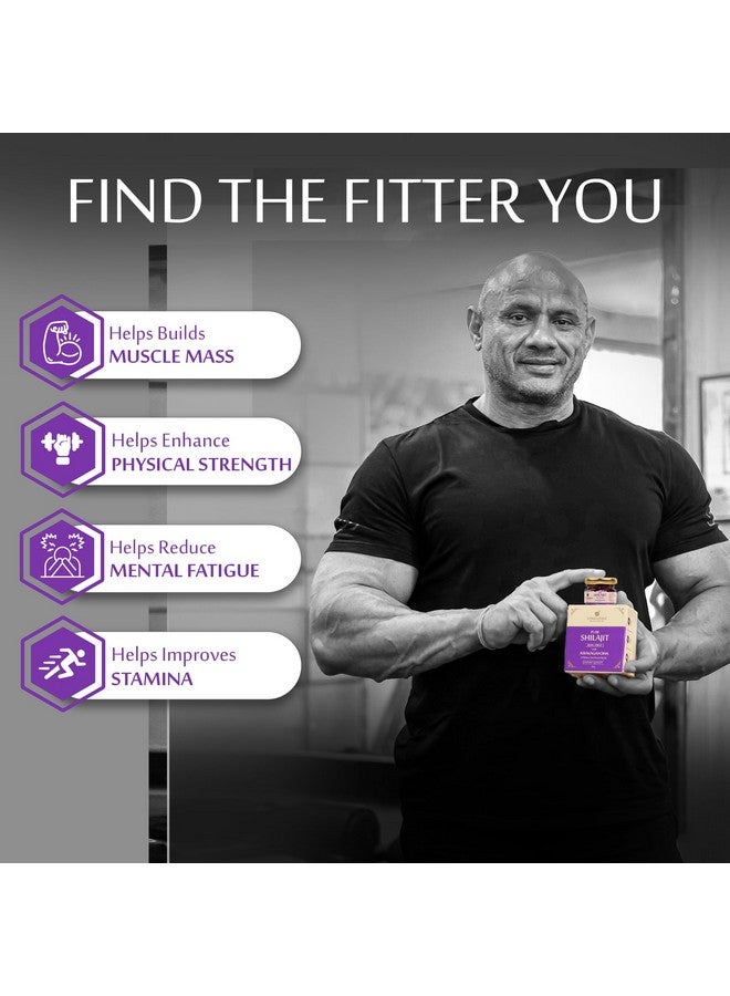 UPAKARMA Combo of Pure Shilajit Resin Blend with Ashwagandha & Safed Musli - 20g | Original Shilajeet Liquid Form | For Boost Stamina, Endurance & Strength | 100% Ayurvedic & Natural (Pack of 2) - Image 2