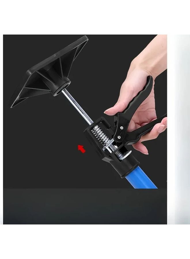 Heavy Duty Adjustable Third Hand Tool 2pcs Blue Extendable Support Pole Sturdy Base - Image 5