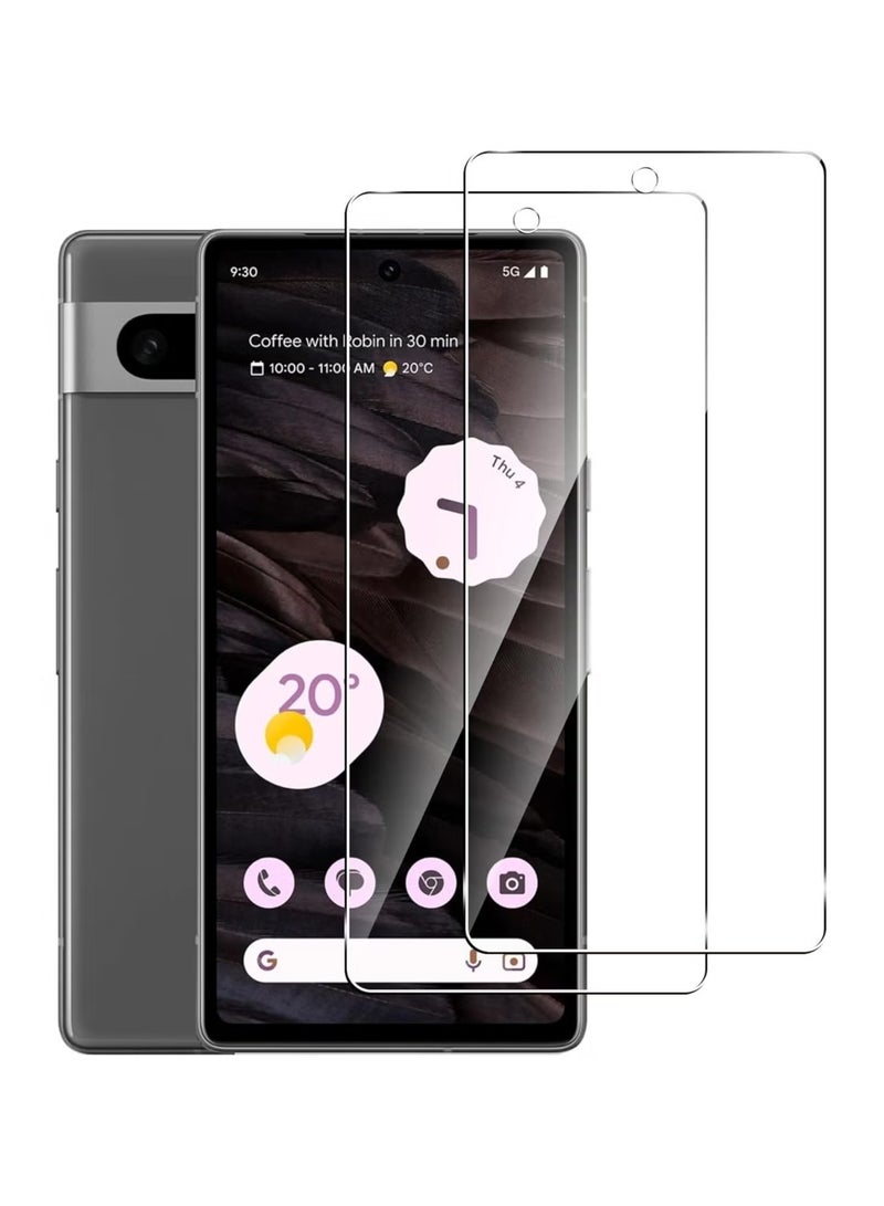 TIGER Screen Protector for Google Pixel 7A | Tempered Glass Full Coverage Screen Protector | Bubble-Free, Scratch-Resistant, 9H Hardness, Anti-Fingerprint Protection for Google Pixel 7A - Image 1