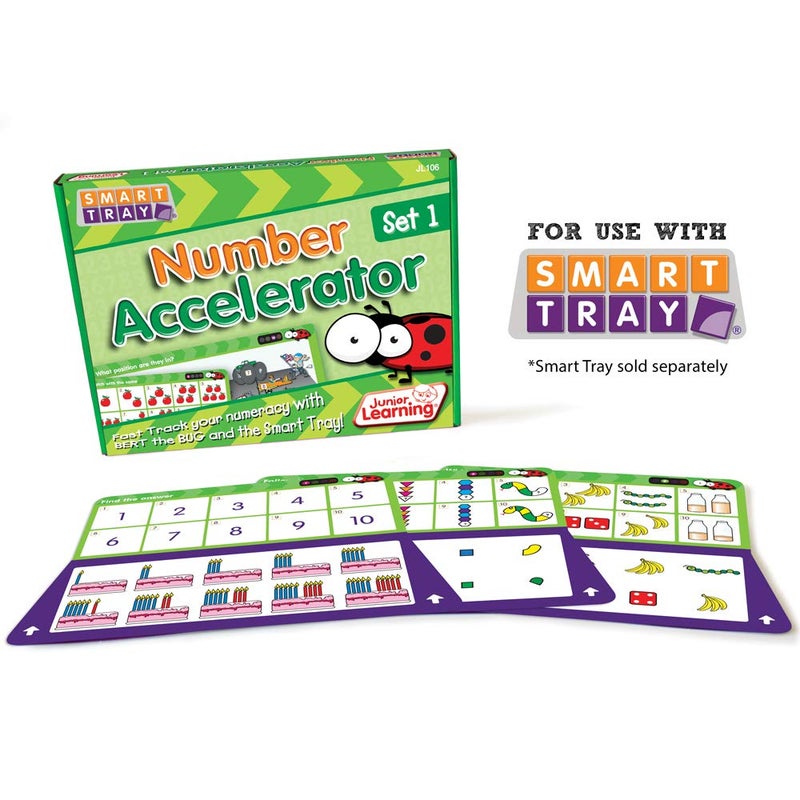 Junior Learning Smart Tray Number 1 Accelerator Set JL106