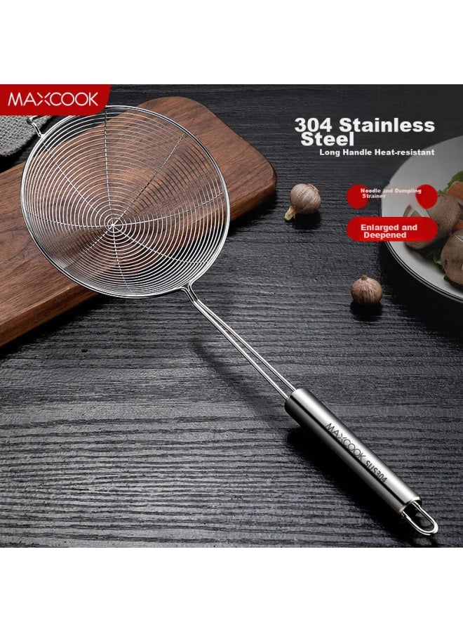 MAX COOK Meichun (maxcook) Strainer, 304 Stainless Steel Wire Mesh Skimmer, 16cm Mccu2380 - Image 1