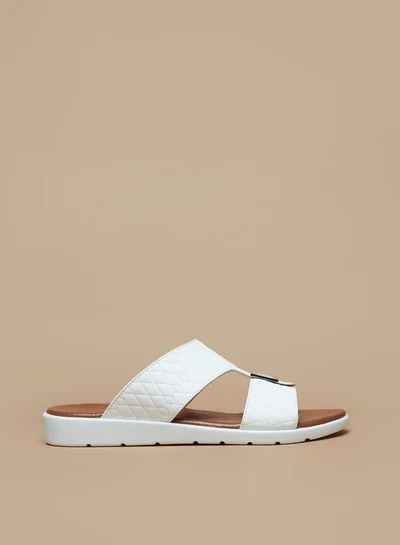 LBL by Shoexpress Men's Textured Slip-On Arabic Sandals