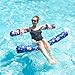 FindUWill Inflatable Swim Pool Noodles 2 Pack Soft Fabric Covered Large Swim Noodles Premium Buoyancy for Swimming Floating Pool Floats Toys for Pool Accessories Pool Noodles for Adults - Image 4