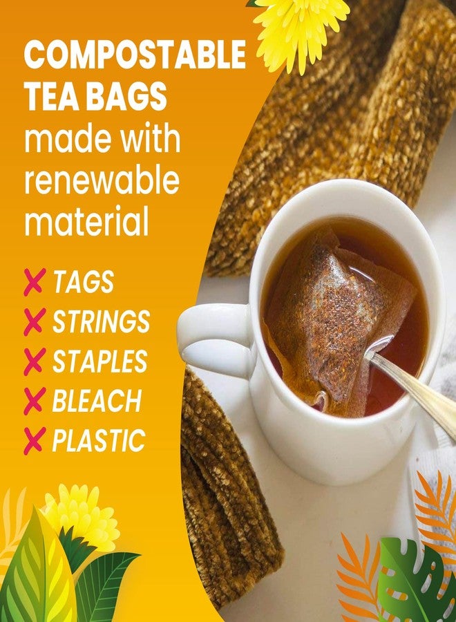 Cederberg Tea Company Organic Dandelion Root Tea-100 Tea Bags | Organic Herbal Tea | Eco-Friendly Tea Bags | Non-GMO Caffeine Free Tea - Image 4