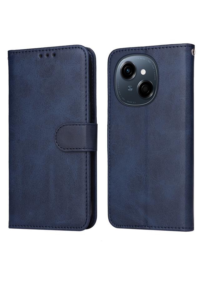 Zaboon For Tecno Spark Go 1 / Pop 9 / Spark Go 2025 Classic Calf Texture Flip Leather Phone Case(Blue)