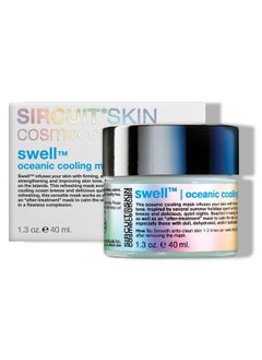 Skin Swell Oceanic Cooling Mask Firming Facial Mask With Rhodiola Rosea Root Extract Aloe Vera + Vitamins A D E And B Complex Cooling Face Mask Promotes Glowing Skin (1.3 Oz)