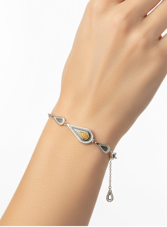 بي تي سي إيلا - أنسيال فضة مطلي بالذهب (SIL0454) - Image 1