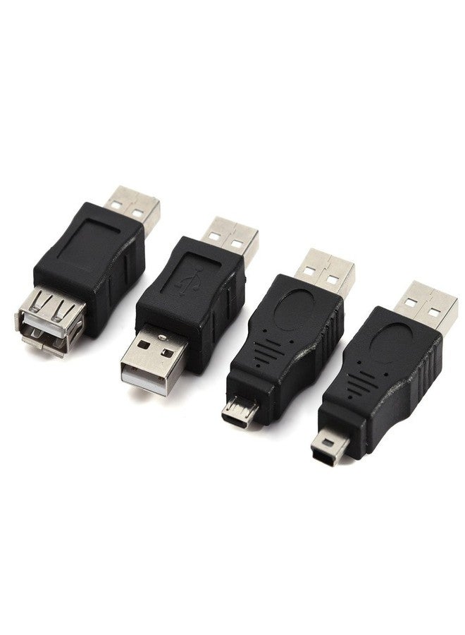 ZERONE 12Pcs USB Adapter Kit, USB 2.0 Male to Female/Micro/Mini OTG Connectors Set for Phone, Tablet, Camera, PC and Data Transfer - Image 5