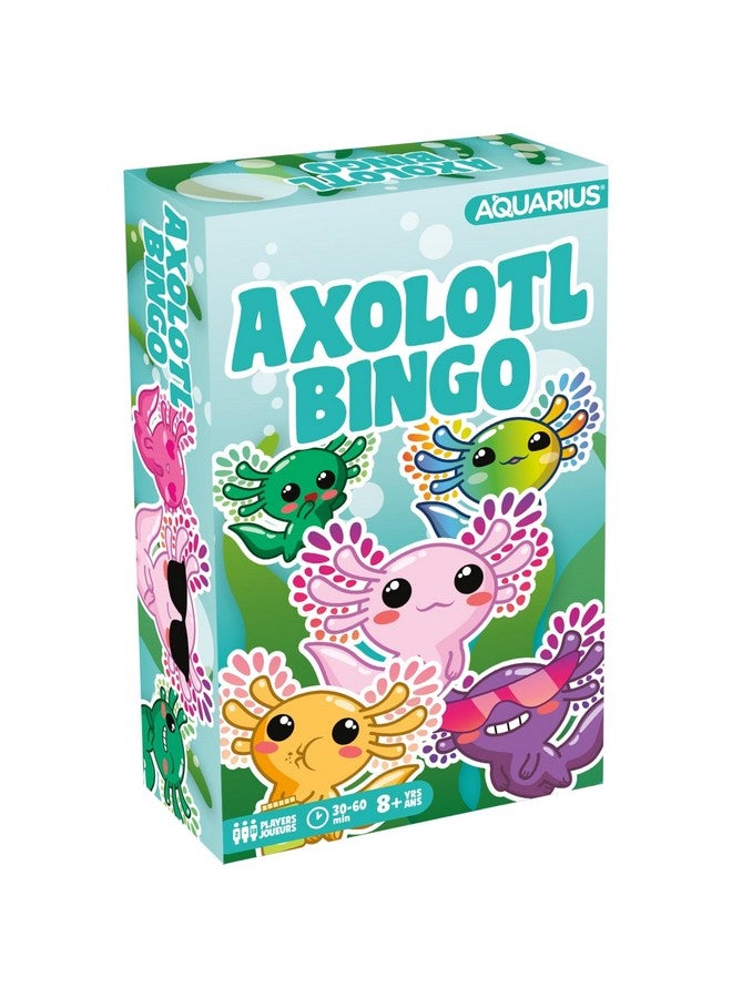 Aquarius AQUARIUS Axolotl Family Bingo - Fun Family Party Game for Kids, Teens & Adults - Entertaining Game Night Gift - Officially Licensed for Fun Merchandise - Image 1