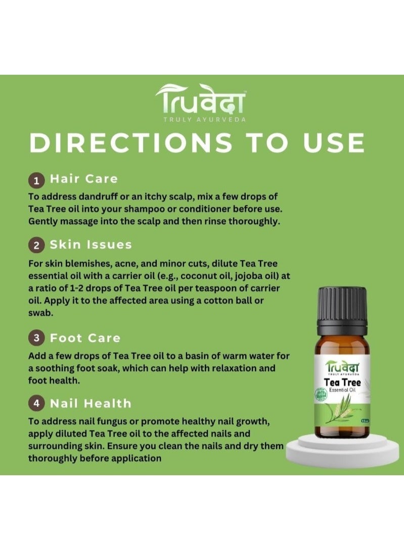 TruVeda Tea Tree Essential Oil -15ML - Image 3