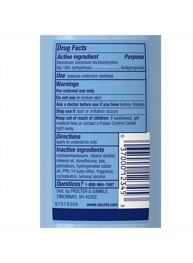 Secret Invisible Solid Antiperspirant Deodorant, Unscented - 2.6 oz - 2 pk - Image 5