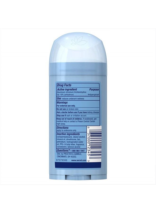 Secret Invisible Solid Antiperspirant Deodorant, Unscented - 2.6 oz - 2 pk - Image 4