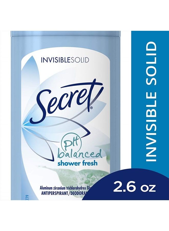 Secret Invisible Solid Antiperspirant Deodorant, Unscented - 2.6 oz - 2 pk - Image 3